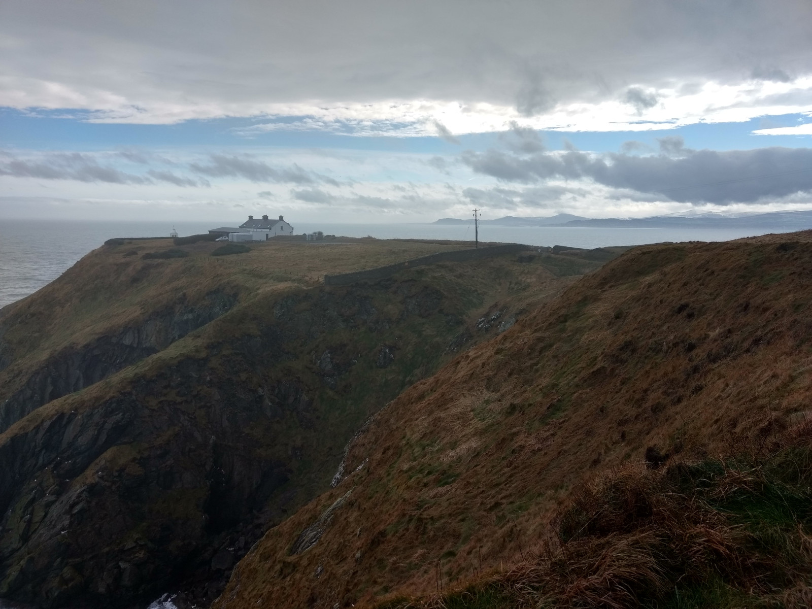 A picture of the cliffs of Howth