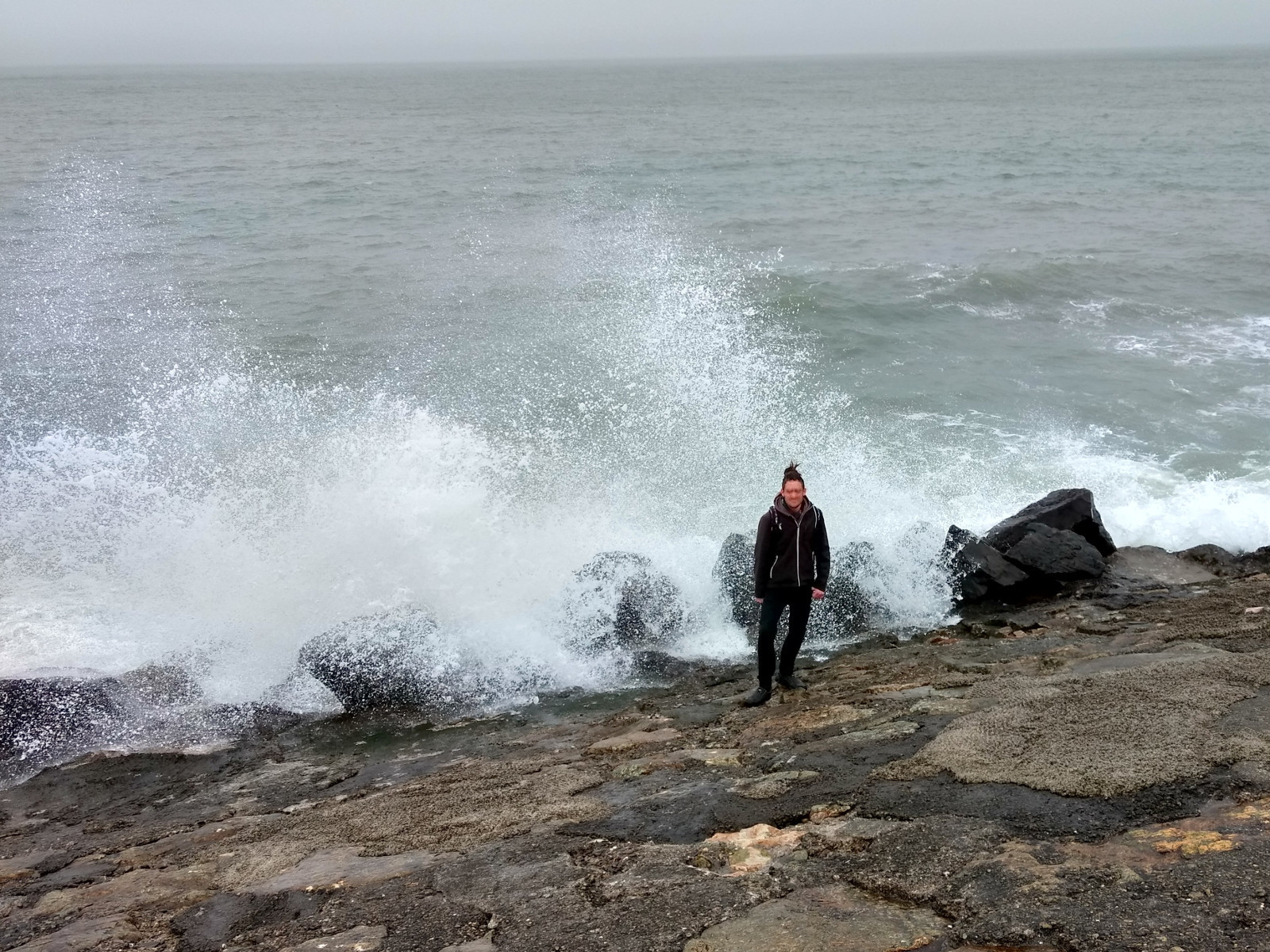 Karsten Lehmann at the shore of Howth