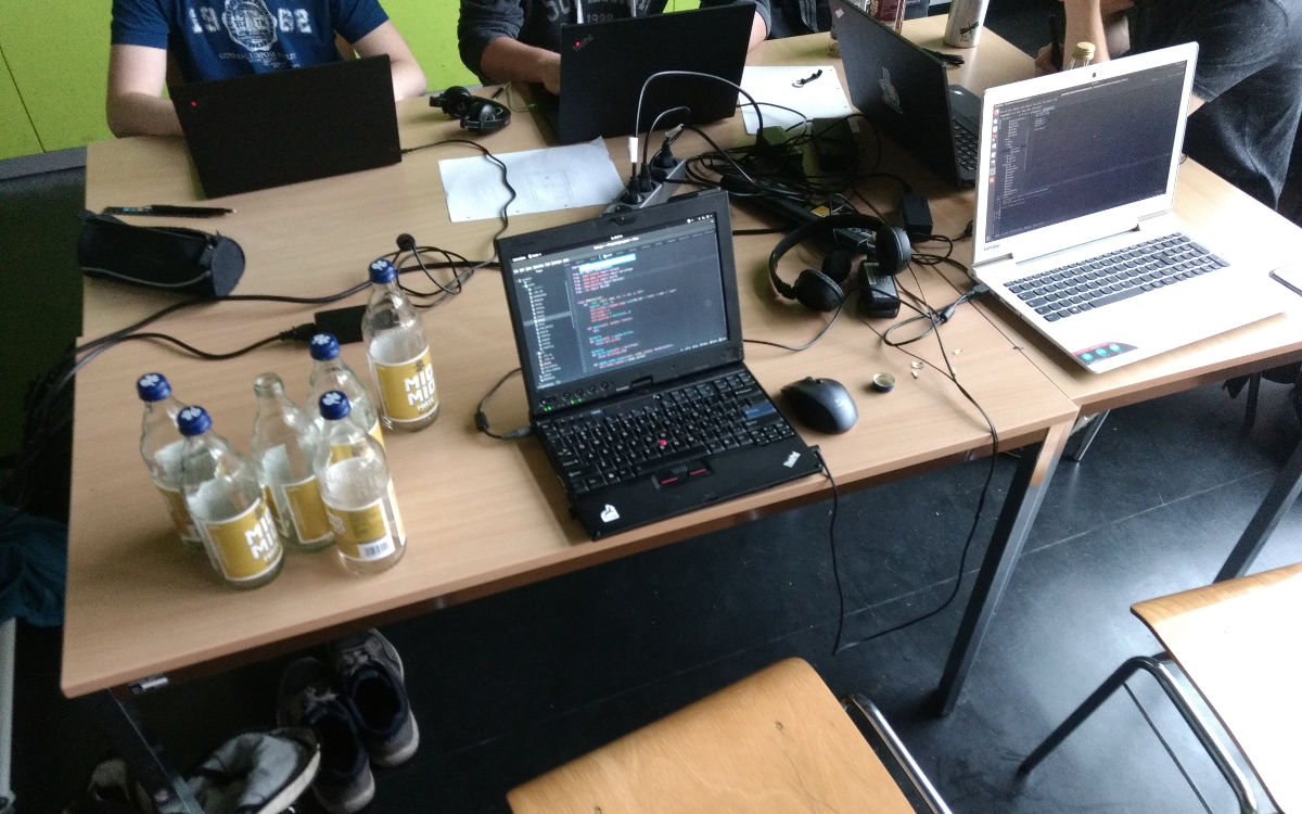 Der Arbeitsplatz meines Teams
